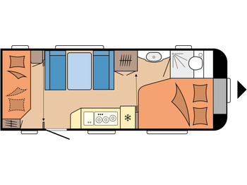Karavan HOBBY DE LUXE 540 KMFe