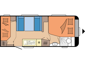 Karavan HOBBY DE LUXE 560 KMFe