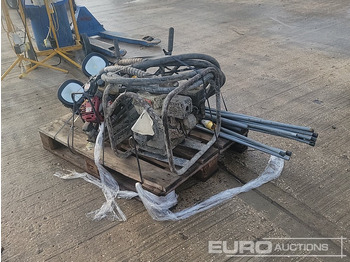 Mesin aspal 110 Volt LED Tri Pod Light (4 of), Petrol Powerpack & Vibrating Poker, Hand Held PetrolnEngine to suit Vibrating Poker: gambar 5