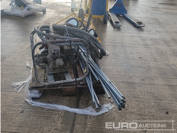 Mesin aspal 110 Volt LED Tri Pod Light (4 of), Petrol Powerpack & Vibrating Poker, Hand Held PetrolnEngine to suit Vibrating Poker: gambar 4