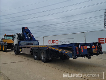 Truk flatbed untuk pengangkutan mesin berat 2009 Scania P270: gambar 3
