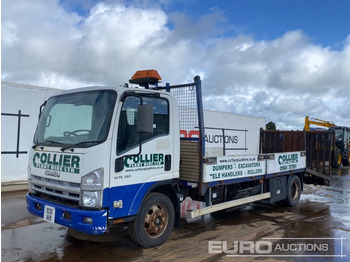 Truk flatbed ISUZU