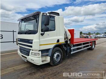 Truk flatbed 2013 DAF CF75: gambar 1