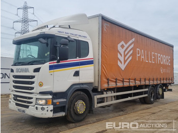 Truk dengan terpal samping SCANIA G 440