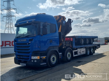 Truk flatbed SCANIA R 490