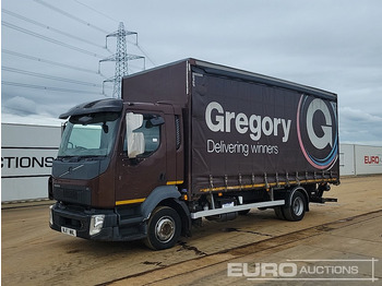 Truk dengan terpal samping VOLVO FL 210