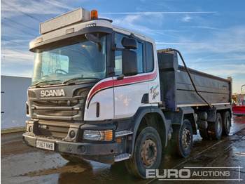 Truk jungkit SCANIA P 410
