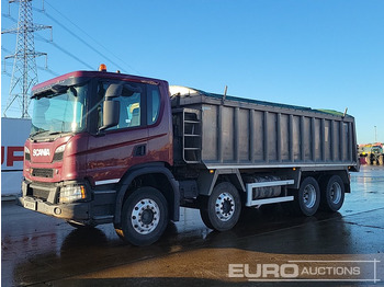 Truk jungkit SCANIA P 410
