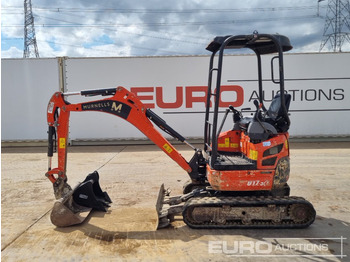 Ekskavator mini 2020 Kubota U17-3A: gambar 2