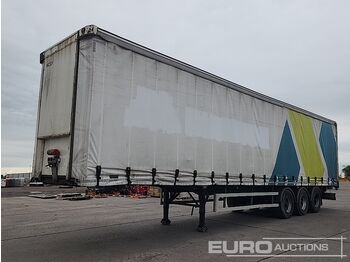 Semi-trailer dengan terpal samping SDC