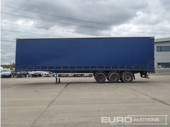 Semi-trailer dengan terpal samping SDC Tri Axle Curtainsider Trailer: gambar 2