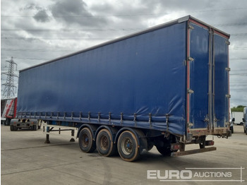 Semi-trailer dengan terpal samping SDC Tri Axle Curtainsider Trailer: gambar 3