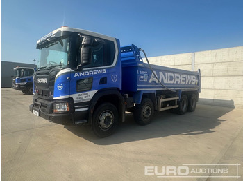 Truk jungkit SCANIA P 410