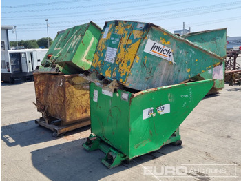 Hopper pembuangan Tipping Skip to suit Forklift (4 of): gambar 5