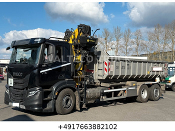 Leasing  Iveco X Way 460/Abroll HYVA/KRAN TAYFUN/LENKACHSE Iveco X Way 460/Abroll HYVA/KRAN TAYFUN/LENKACHSE: gambar 1