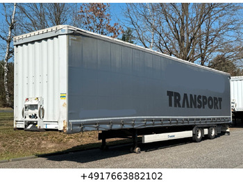 Semi-trailer dengan terpal samping KRONE