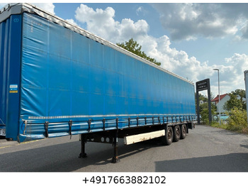 Semi-trailer dengan terpal samping KRONE SD