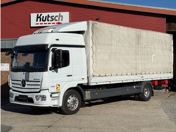 Truk dengan terpal samping MERCEDES-BENZ Atego 1530