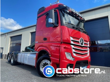 Hook lift Mercedes-Benz ACTROS 2542 6x2 Euro 6 - HIAB-Multilift 26 Ton's Haakarmsysteem - Containerlift -Bouwjaar 2016 - Km 544.497: gambar 2