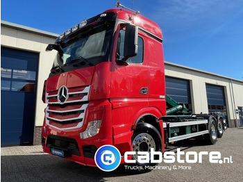 Hook lift Mercedes-Benz ACTROS 2542 6x2 Euro 6 - HIAB-Multilift 26 Ton's Haakarmsysteem - Containerlift -Bouwjaar 2016 - Km 544.497: gambar 3