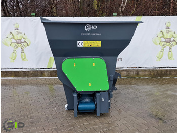 Ember loader untuk Peralatan pertanian baru SID EINSTREUGERÄT MIT BAND / FUTTERVERTEILER /  Bedding Bucket / Pailleuse 1,0m 0,8m3: gambar 2