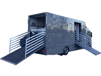 Truk pengangkut kuda Scania P250 Horse Truck: gambar 3