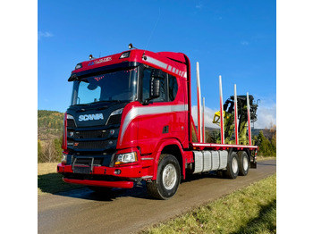 Truk logging SCANIA R 520