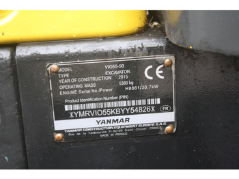 Ekskavator perayap Yanmar VIO55-5B: gambar 5