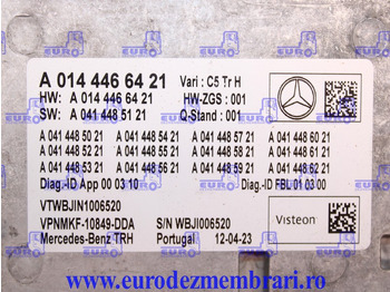 ECU untuk Truk CALCULATOR UNITATE MULTIMEDIA MERCEDES ACTROS MP5 A0144466421: gambar 3