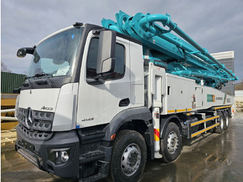 Truk pompa beton baru Mercedes-Benz Arocs 4143 P E6: gambar 4