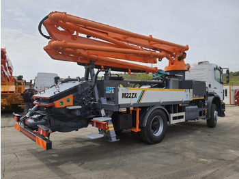 Truk pompa beton MERCEDES-BENZ
