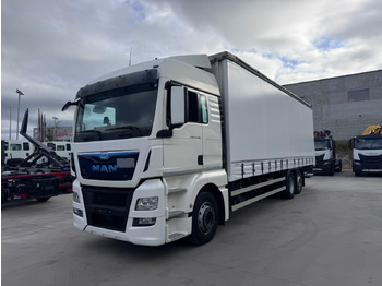 Truk dengan terpal samping MAN TGX 26.360