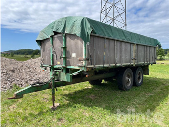 Trailer jungkit pertanian/ Tempat sampah