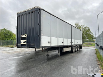 Semi-trailer dengan terpal samping KRONE SD