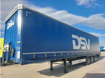 Semi-trailer dengan terpal samping KRONE SD