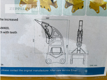 Ripper untuk Peralatan konstruksi Komponenten Aufreißer 374: gambar 3 Ripper untuk Peralatan konstruksi Komponenten Aufreißer 374: gambar 3