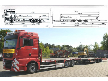 Truk pengangkut mobil MAN TGX