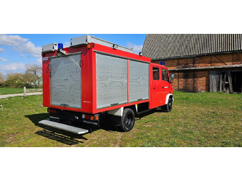 Truk pemadam kebakaran Mercedes-Benz Feuerwehr 609 105km/h  Oldtimer Campervan: gambar 4