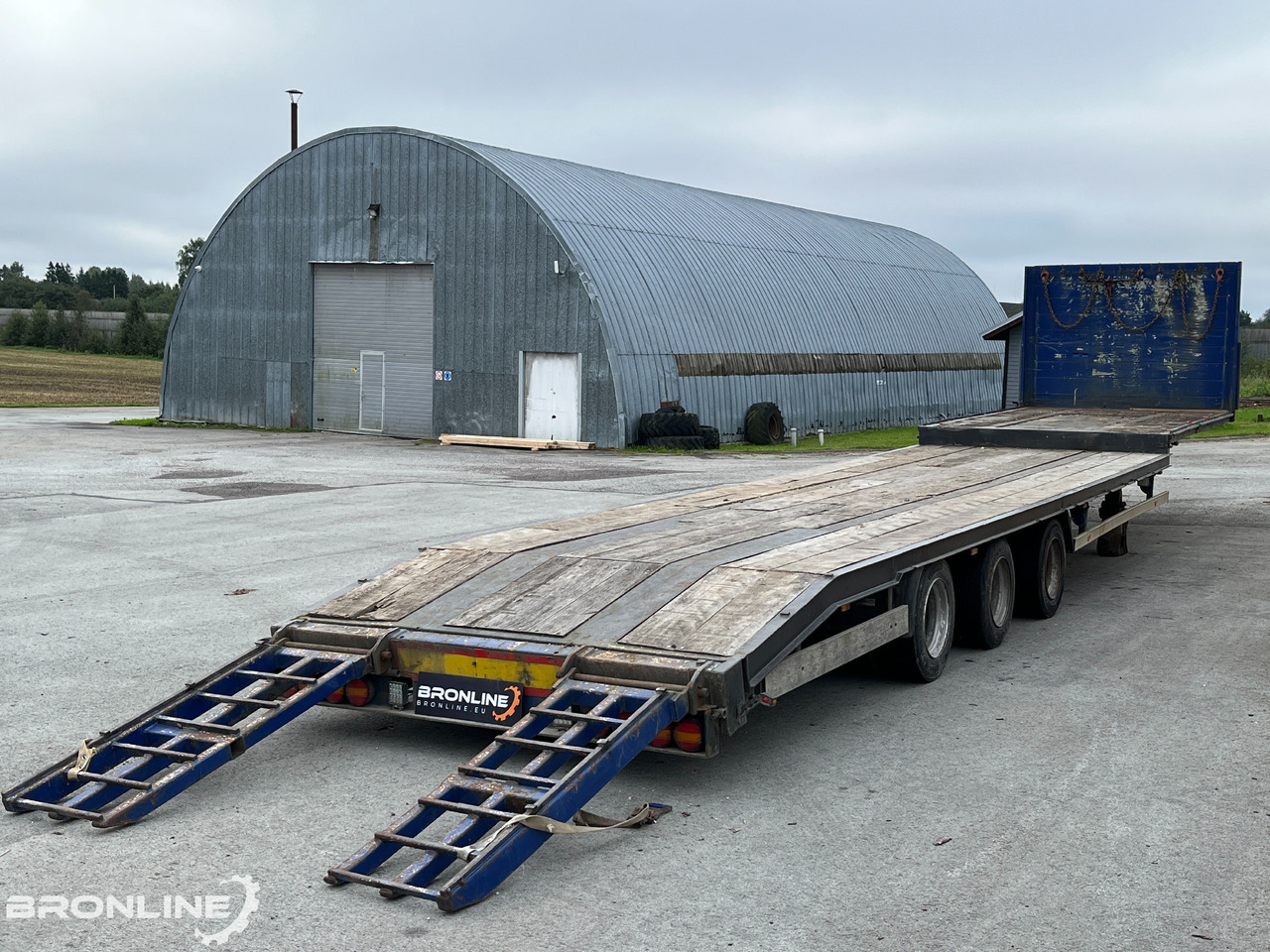 2003 WECON S327 LK20 3-axle trailer - Semi-trailer low bed: gambar 5 2003 WECON S327 LK20 3-axle trailer - Semi-trailer low bed: gambar 5