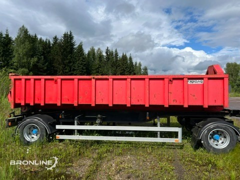 Trailer lewati 2005 Floda Verken haagis + konkslifti kast: gambar 6