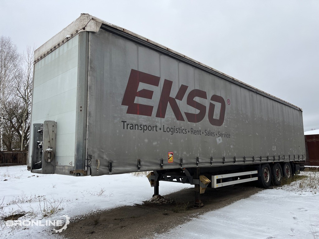 2007 HUMBAUR HSA 351324 curtain side semi-trailer - Semi-trailer dengan terpal samping: gambar 1 2007 HUMBAUR HSA 351324 curtain side semi-trailer - Semi-trailer dengan terpal samping: gambar 1