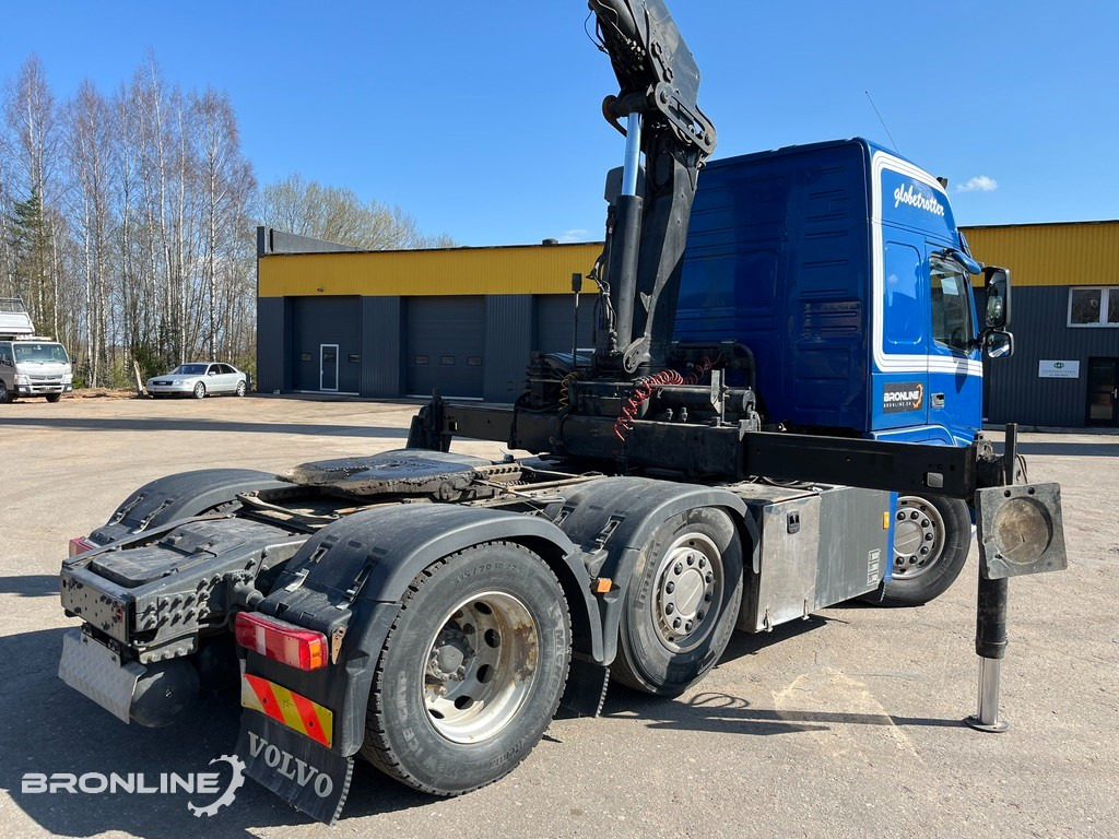 2008 VOLVO FM440 6x2+HIAB Crane+Platform trailer - Tractor head, Semi-trailer flatbed: gambar 5 2008 VOLVO FM440 6x2+HIAB Crane+Platform trailer - Tractor head, Semi-trailer flatbed: gambar 5
