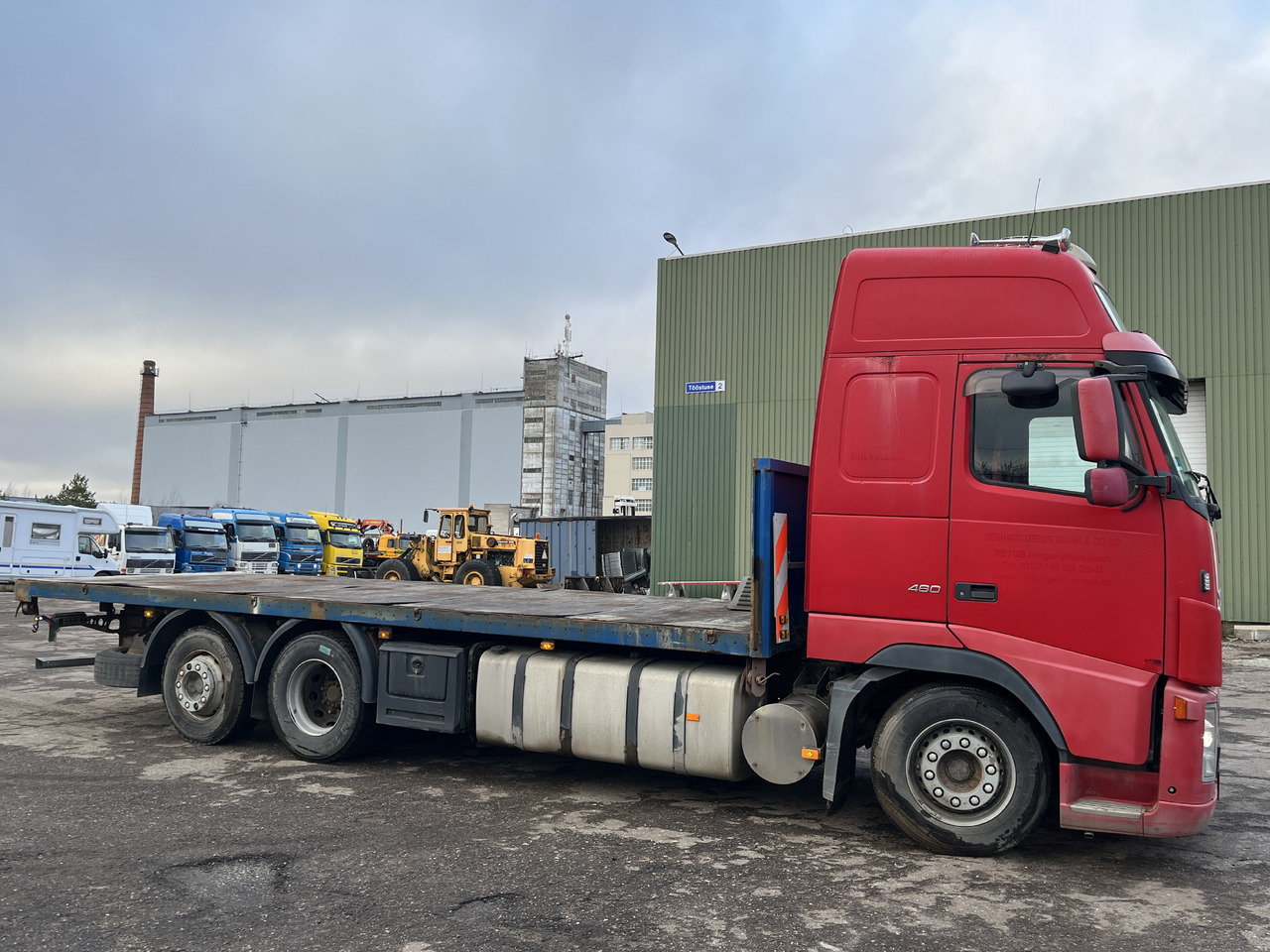 Volvo FH12 Flatbed Automatic 2006 - Truk flatbed: gambar 4 Volvo FH12 Flatbed Automatic 2006 - Truk flatbed: gambar 4