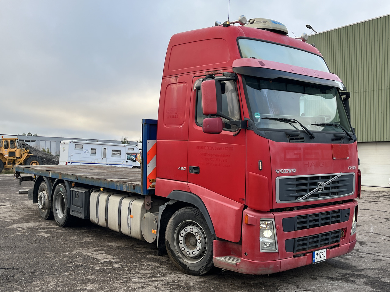 Volvo FH12 Flatbed Automatic 2006 - Truk flatbed: gambar 3 Volvo FH12 Flatbed Automatic 2006 - Truk flatbed: gambar 3