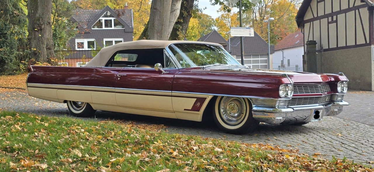 Cadillac Deville Cabriolet 1964 Oldtimer H-Kennzeichen - Convertible: gambar 1 Cadillac Deville Cabriolet 1964 Oldtimer H-Kennzeichen - Convertible: gambar 1