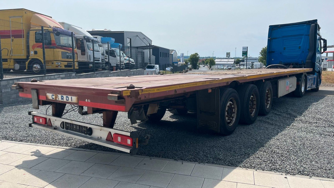 Cardi Plattform Auflieger Twistlock Lenkachse - Semi-trailer flatbed: gambar 4 Cardi Plattform Auflieger Twistlock Lenkachse - Semi-trailer flatbed: gambar 4