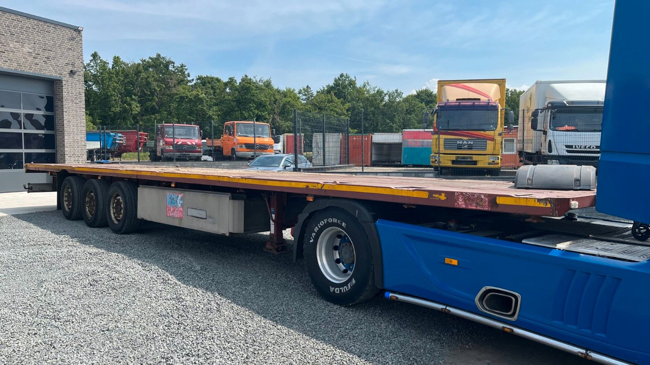 Cardi Plattform Auflieger Twistlock Lenkachse - Semi-trailer flatbed: gambar 5 Cardi Plattform Auflieger Twistlock Lenkachse - Semi-trailer flatbed: gambar 5