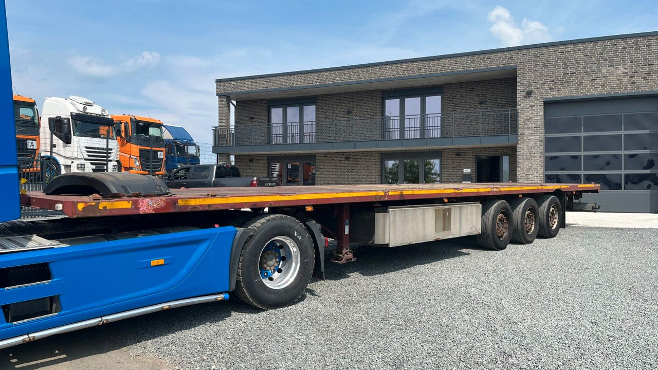 Cardi Plattform Auflieger Twistlock Lenkachse - Semi-trailer flatbed: gambar 2 Cardi Plattform Auflieger Twistlock Lenkachse - Semi-trailer flatbed: gambar 2