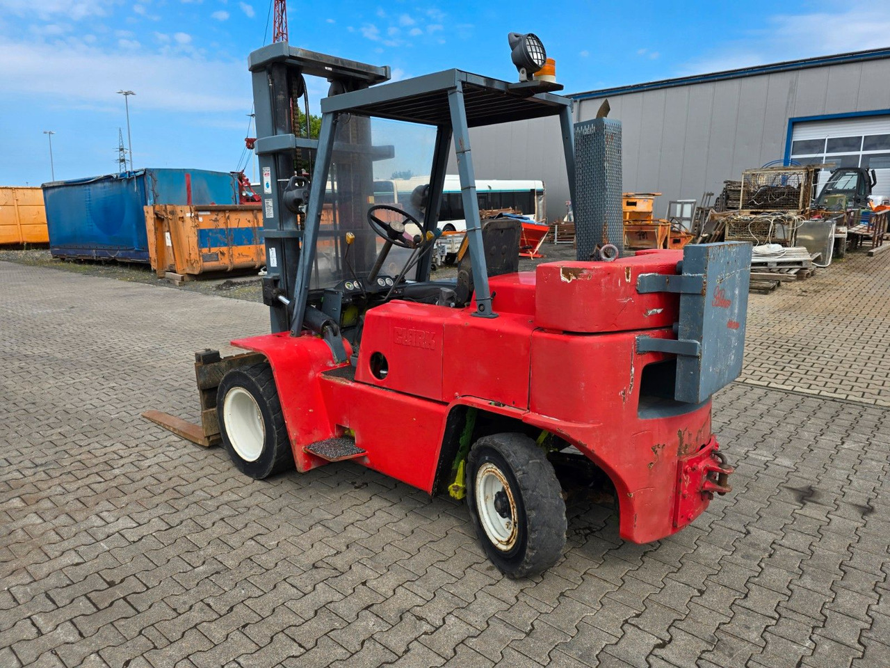 Forklift diesel Clark Gabelstapler Stapler clark C 500 YS 80 PD 5T: gambar 11