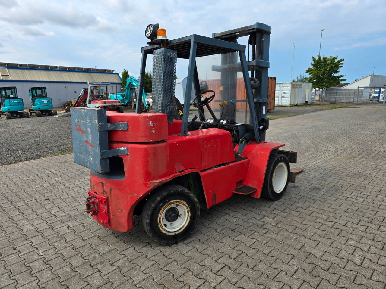 Forklift diesel Clark Gabelstapler Stapler clark C 500 YS 80 PD 5T: gambar 12